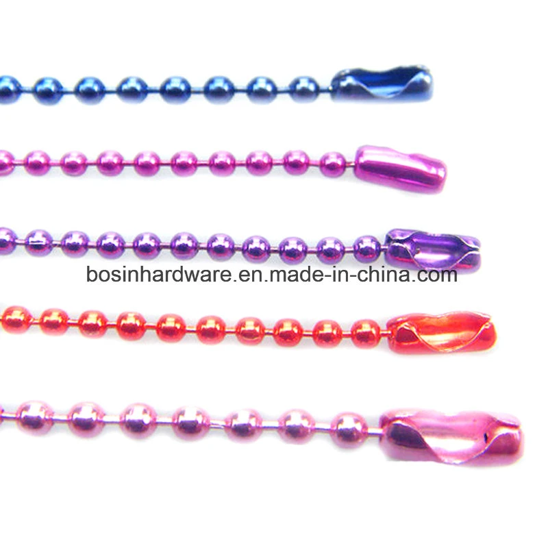 Short Metal Ball Chain 10cm for Craft Keychain