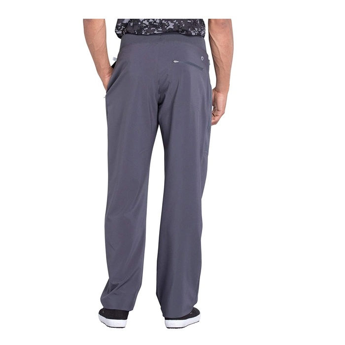 Unisex Full Elastic Waistband and Drawstring Uniform Scrub Pants