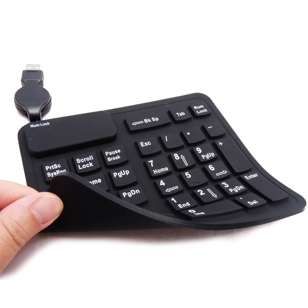 Teclado de silicona teclado de goma de silicona de diseño personalizado para mando a distancia Control