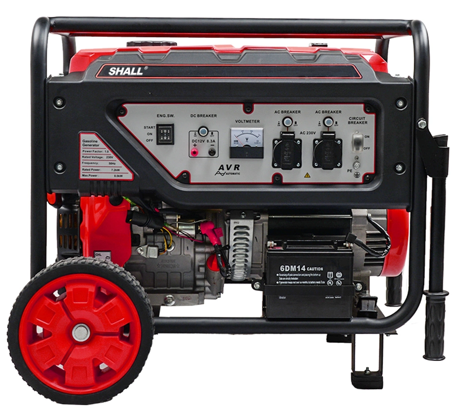 Wholesale/Supplier 5kw 8kw Gas Silent Generator 4-Stroke Electric Recoil Start Petrol Generator Home Use Small