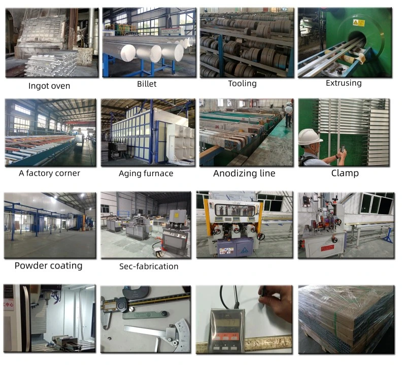 6063 Aluminium Profile Original Factory Aluminium Extrusion 4590 Aluminum Frame