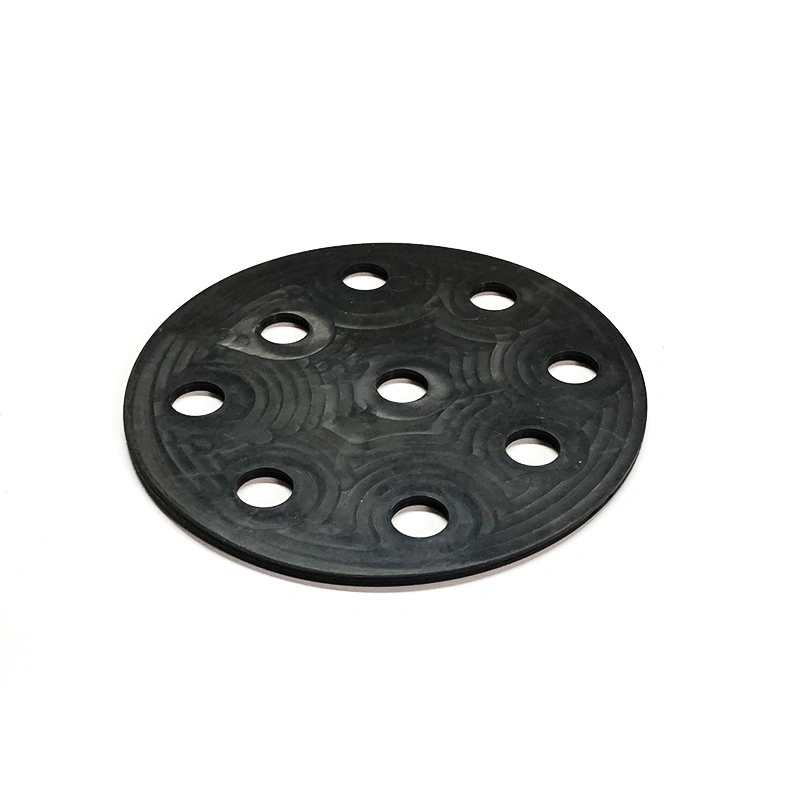 Custom Round Flat Pure Round Hole Silicone Rubber Seal Gasket