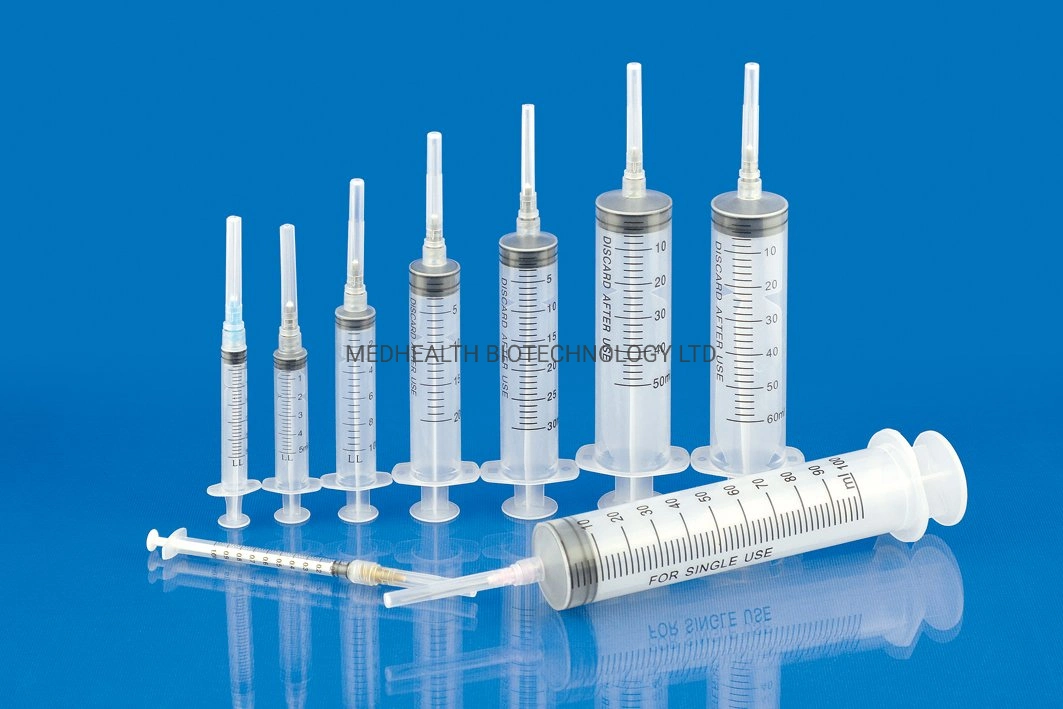 Medical Disposable Injection Syringe with Needle with CE and FDA
