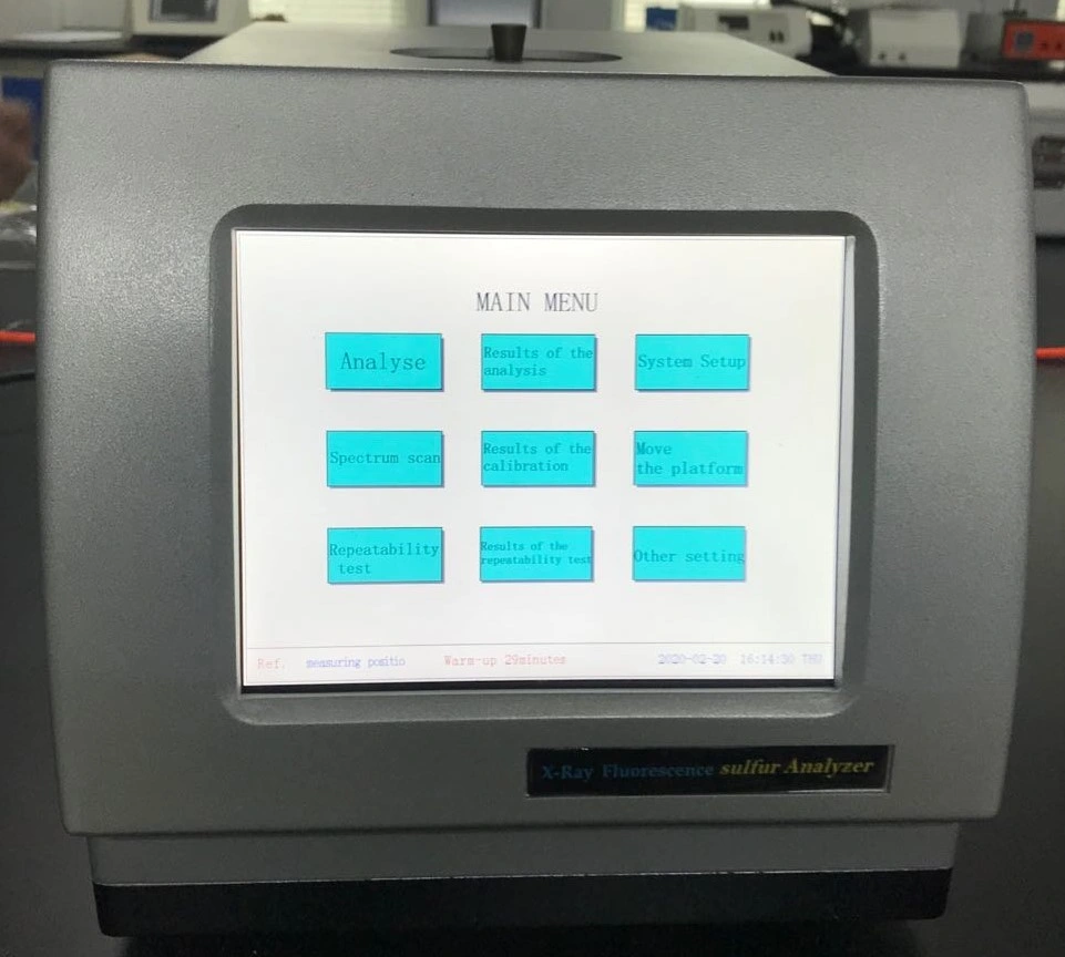 L'équipement de mesure automatique de la teneur en soufre élevée est conforme à la norme ASTM D2262