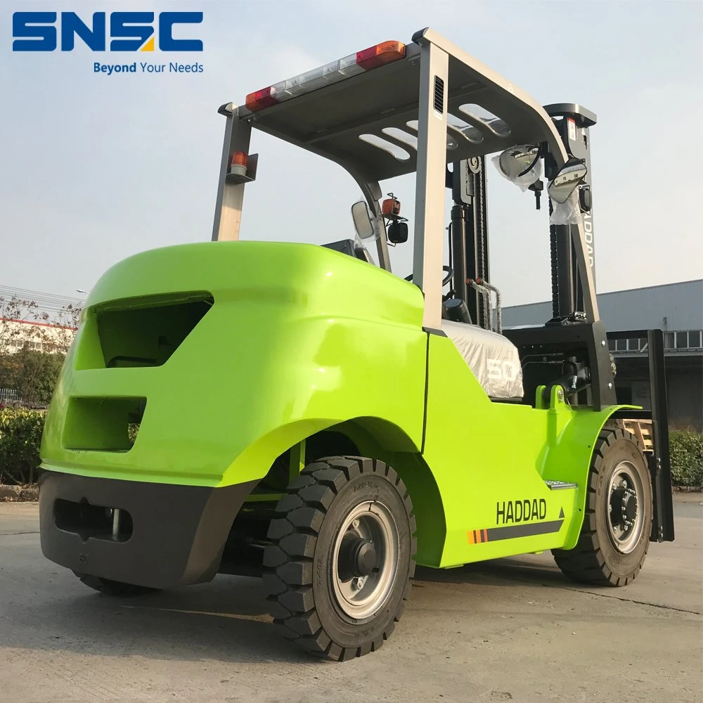 Heavy Duty 5 Ton Logistics Warehouse Forklift Fd50 Fuel Forklift