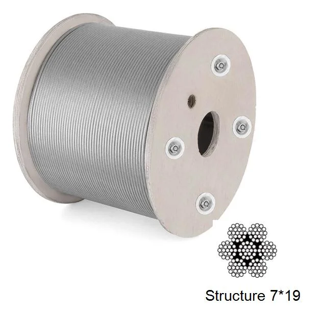 304 / 316 из нержавеющей стали проволочного каната диаметром 12 мм 16 мм