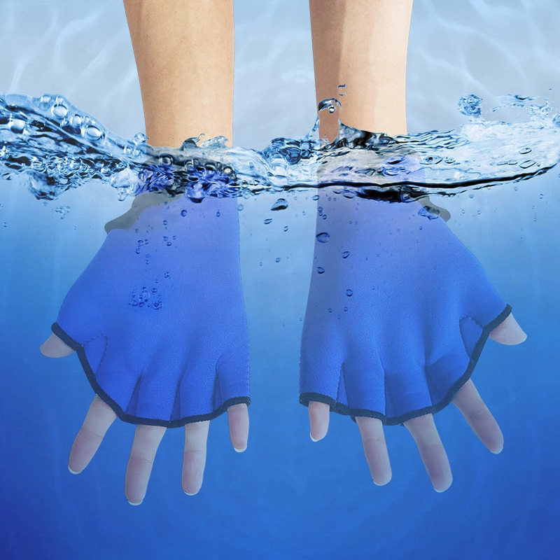 2022 New Durable Swimming Gloves Water Playing Sport Diving Webbed