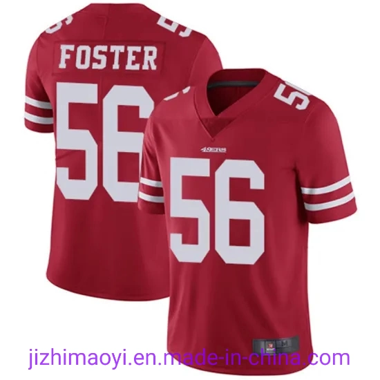 Wholesale/Supplier 49er Football Customized Scarlet Vapor Untouchable Elite Game Limited Jersey