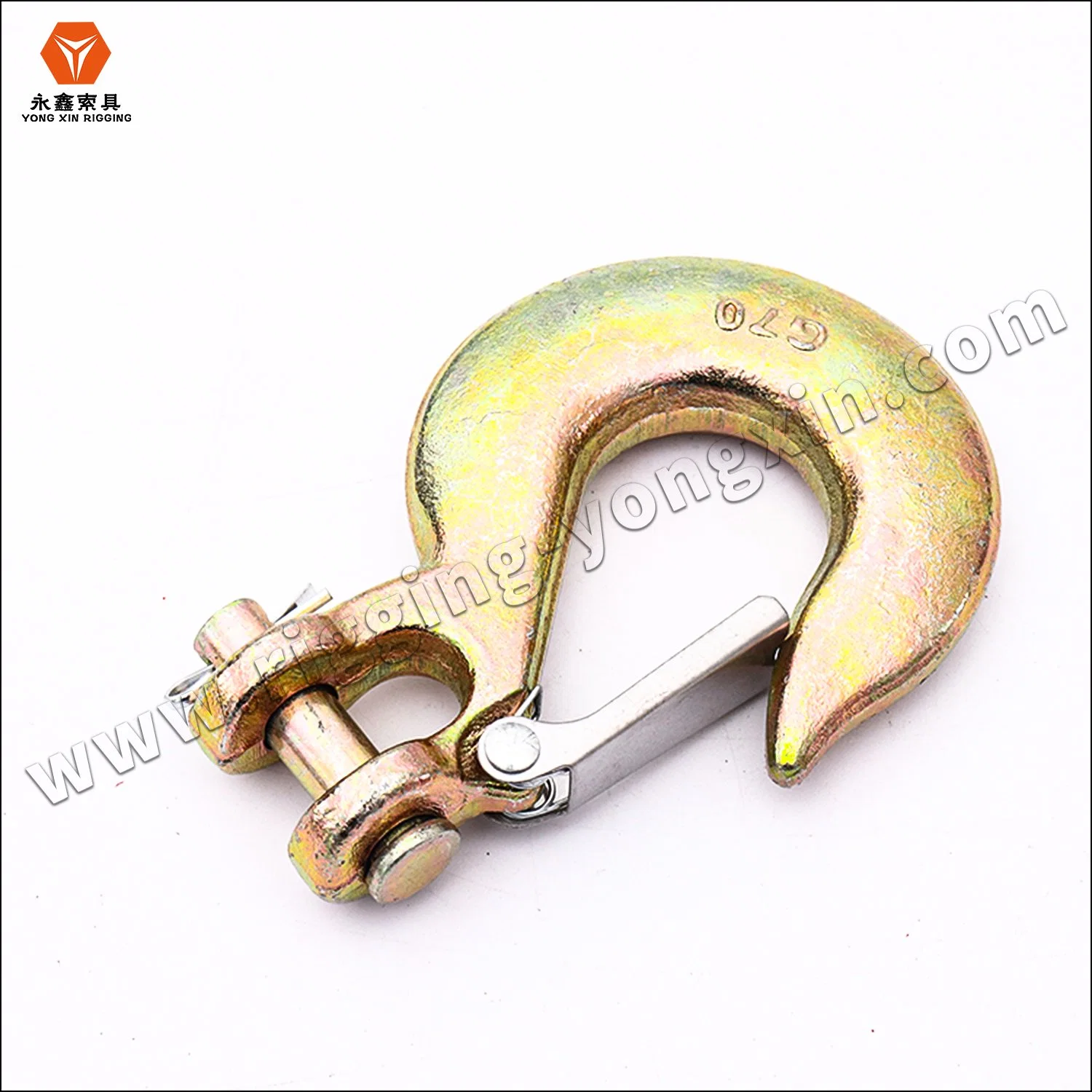 5/16"3/8" 1/2" 5/8" G70 Clevis Slip Hook with Hook Latch