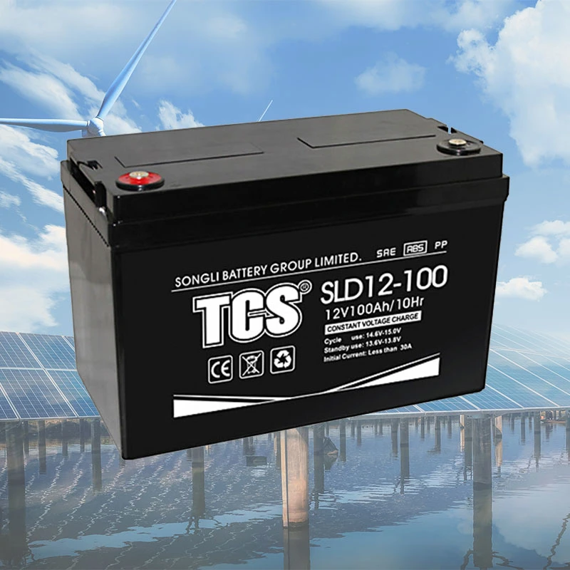 Fabricante de TCS batería de gel de ciclo profundo 12V100Ah para inversor congelador/Bomba Pulverizadora/generador/calle la luz solar/Submersible-Motors/Electric-Scooter/Excavat