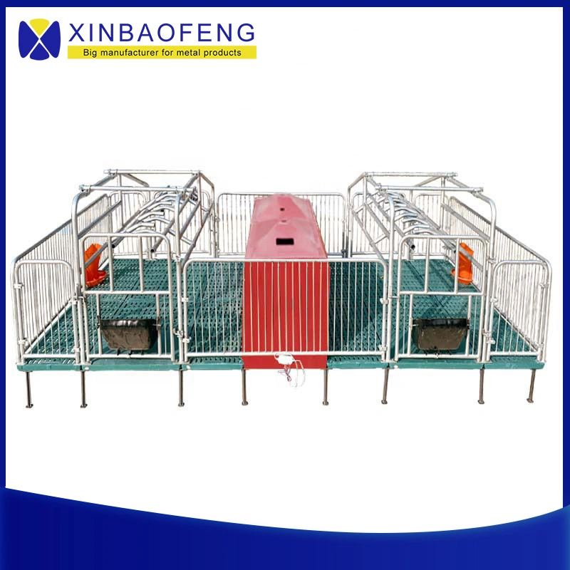 Factory Modern Automatic Swine Pig Farming Equipment with Steel Strucutre Building