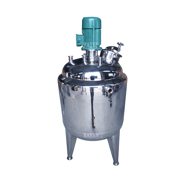 Sanitary Stainless Steel Stirrer Tank Lotion Making Equipment