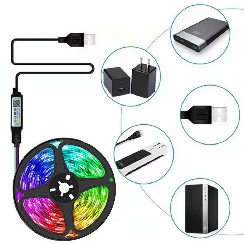 Tape Decor PC TV Backlight Neon LED String Light