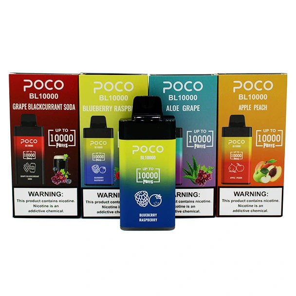 Wholesale/Supplier Price Big Puffs Disposable/Chargeable Vape 20ml E-Juice Pre-Filled Poco 10000