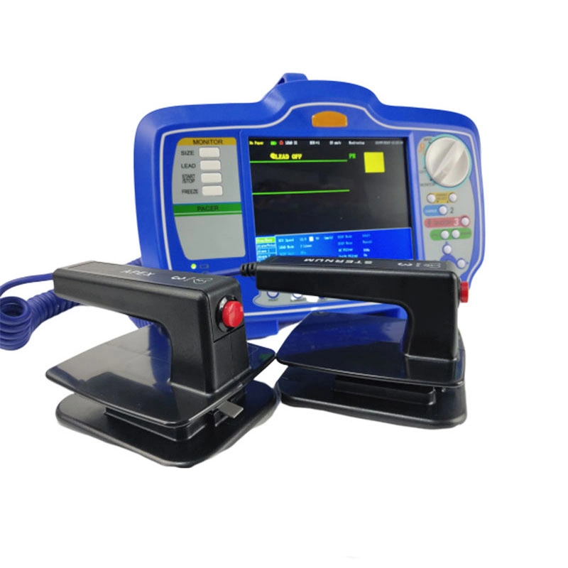 Portable Emergency Medical Cardiac Defibrillator Monitor