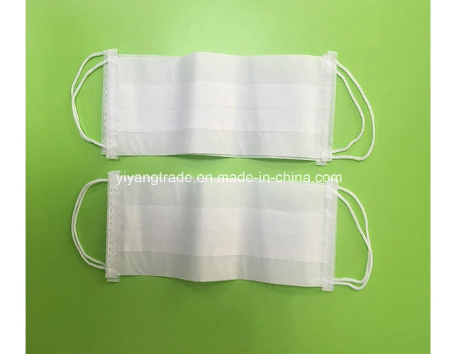 1 Ply/2 Ply/3 Ply Disposable Paper Face Mask for Food Process