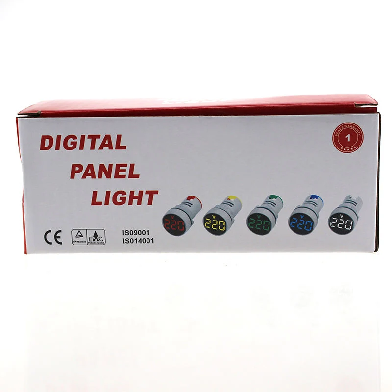 22mm LED vermelho de sinal da lâmpada indicadora verde indicando Lamp 12-500V