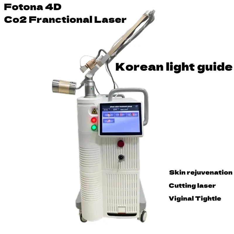 CO2 Laser Fractional Vaginal Tightening Equipment Skin Rejuvenation Scars Acne Removal Treatment Machine