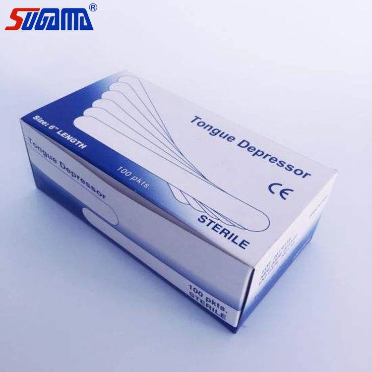 Good Quality Cheap Price Non-Sterile Tongue Depressors Wooden for Hospital