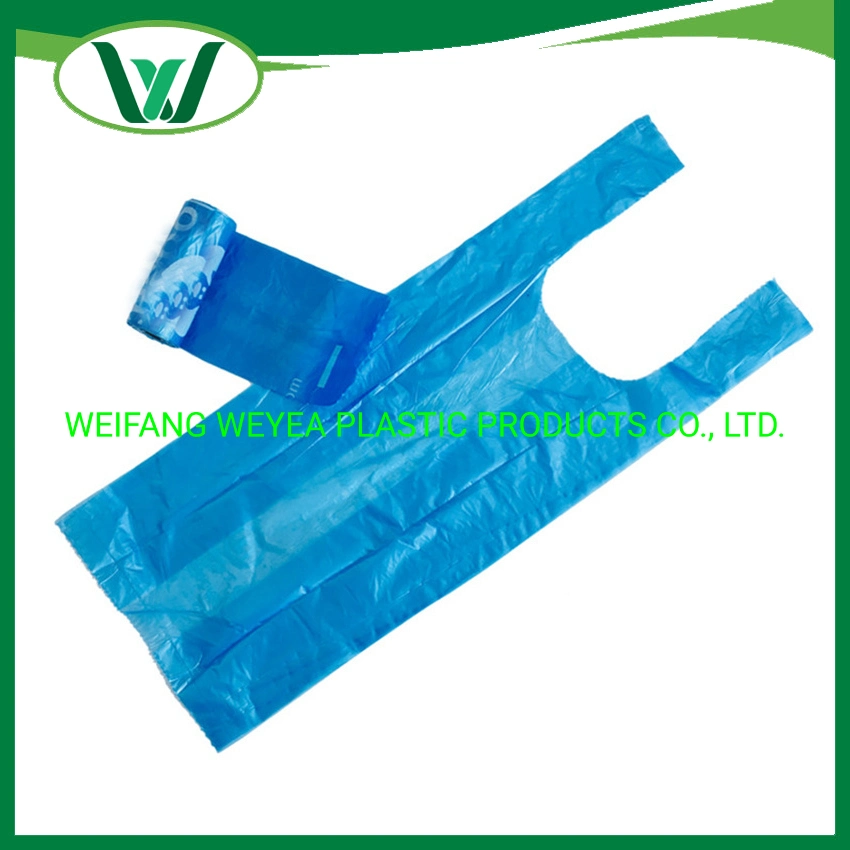 Bio-Based Compostable Pbat PLA Starch Film Packaging Bags Biodegraded Into H2O and CO2 No Harm