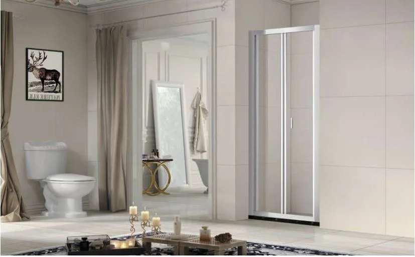 Simple Bathroom Shower Enclosure Tempered Glass Shower Cabin Door Shower Rooms