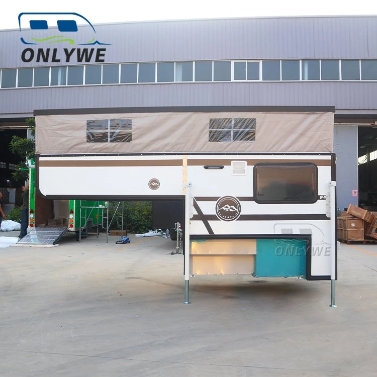 Onlywe Pickup Tent Truck Camper off-\Road Camper Caravan Pickup Truck for Sale