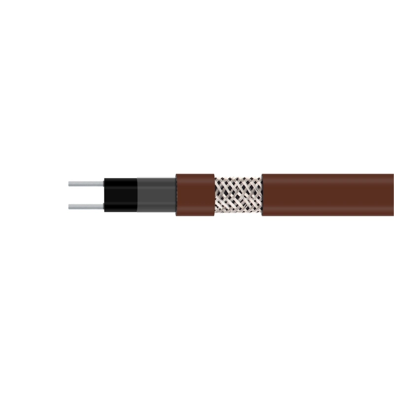 Anhui Juhe Electric Self Regulating Heating Cable with Tinned Copper Metal Braid and Fluoroploymer Outer Jacket