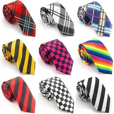 Custom Graduation Uniform Strip Silk Fashion School Tie for Sale