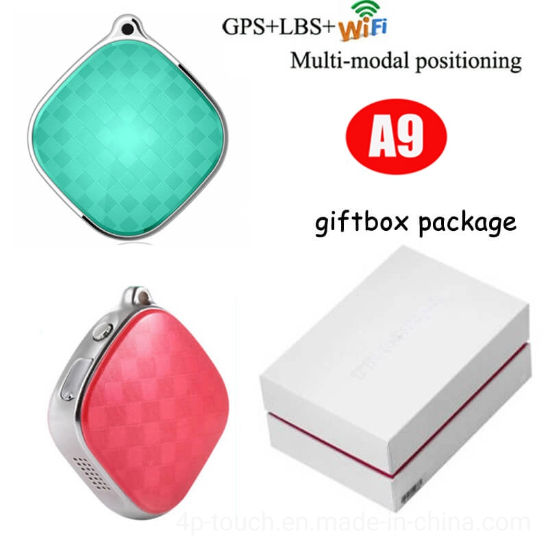 New Arrival GSM Personal Elderly Portable Mini Tracker Smart GPS with Two Way Voice Call SOS for Emergency A9