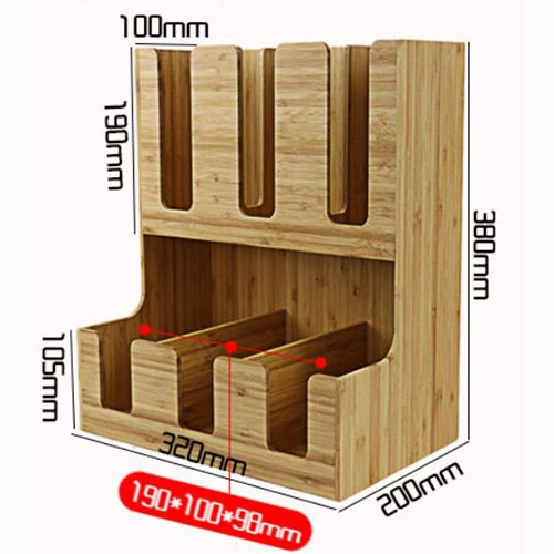 Coffee Stirrers Tiered Condiment Holder