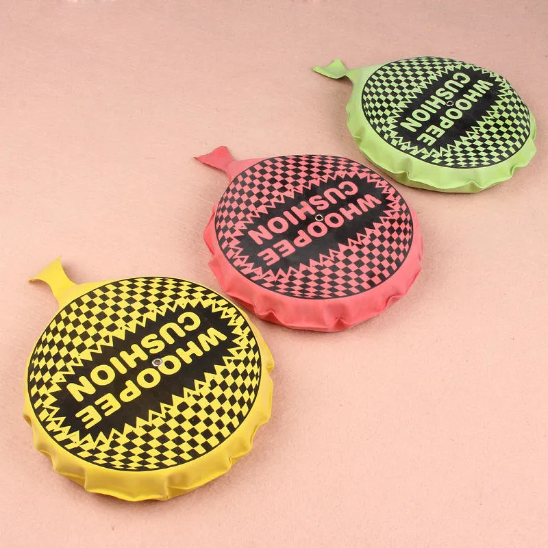 Customized Print Soft Funny Fart Balloon Joke Prank Office Party Toy Poo Bag Farting Whoopie Cushion Safety Trick Joke Toy