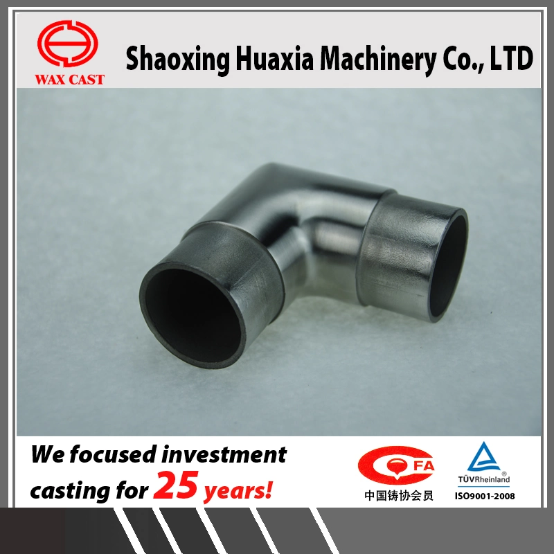 Investment Casting SS304 Polished Stair Handle Parts