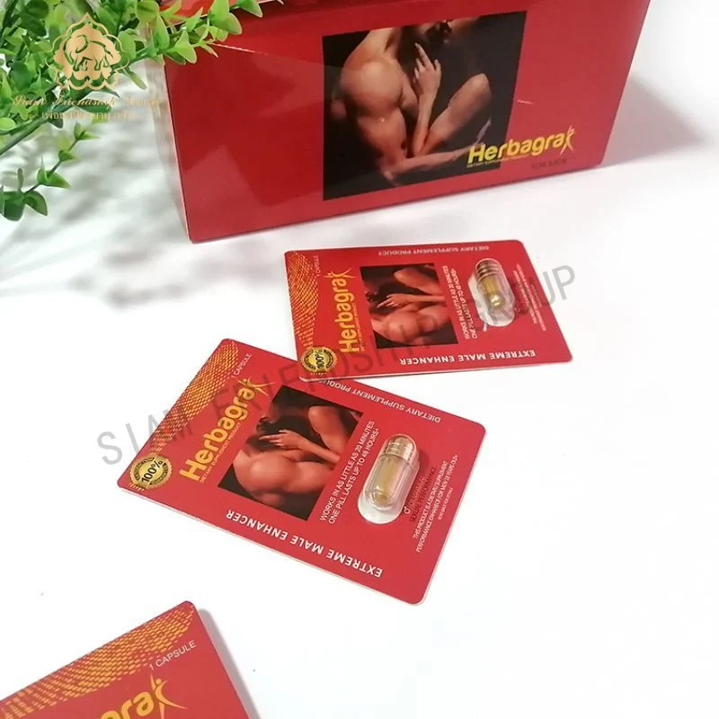 Health Care Product Maca Ginseng Tablet 3D Card Male Energy Supplement Card