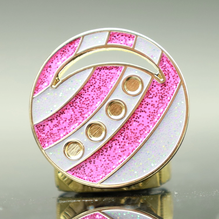 La publicité personnalisée Metal Art Craft Valentine Noël Fob promotionnel catholique Coin d'un insigne de l'emblème de la chaîne de clé de souvenirs Collier Pendentif cadeau Pin