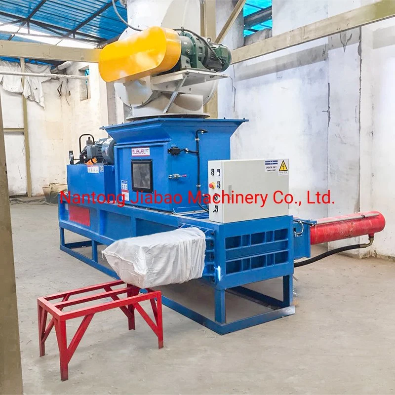 Jewel Brand Factory Supply Horizontal Hydraulic Wood Sawdust Press Bagging Machine with CE