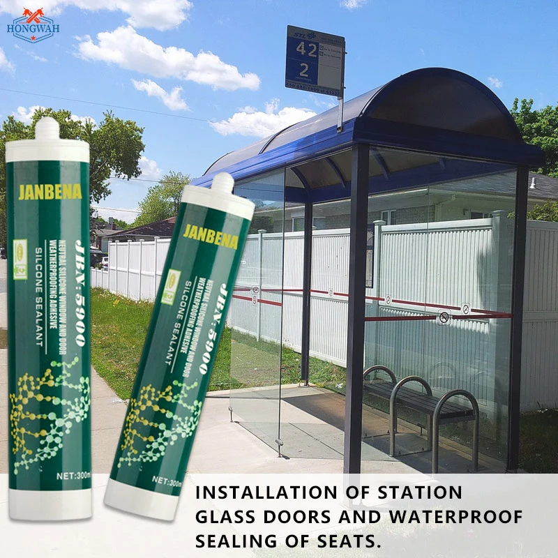 Silicone Manufacturer Universal RTV Silicone Sealant for Outdoor Shelter Glass and Panel Applications