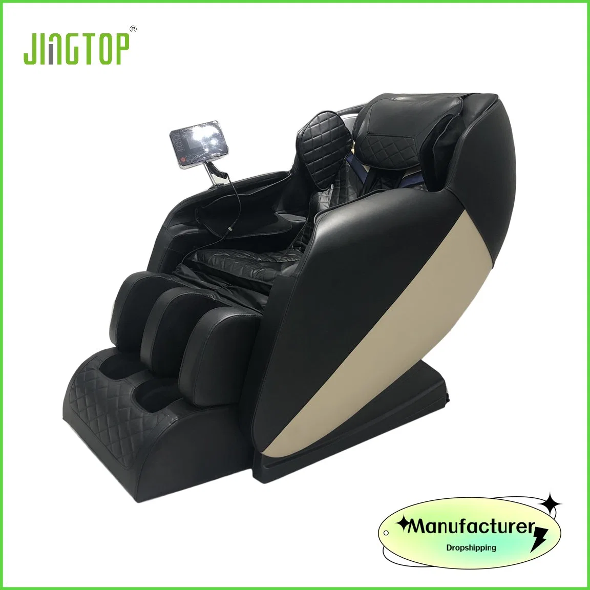 Jingtop Usine Directe Nouveau Design Chaise de Massage en Similicuir pour Soins de Santé Familiale