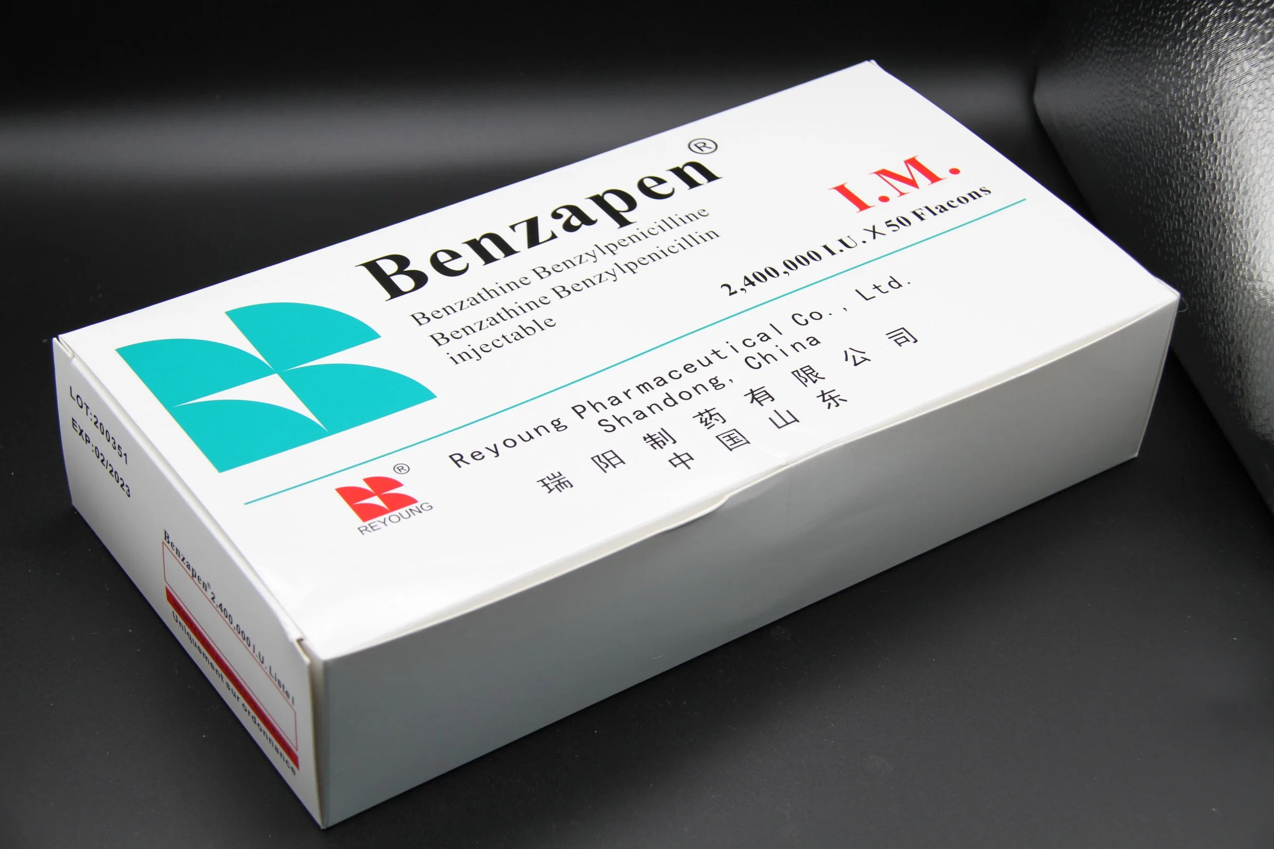 Antibióticos sensibles/Rendimiento de alta calidad/alto costo/Benzathine Penicillin for Injection 0,6mega/GMP Certificado