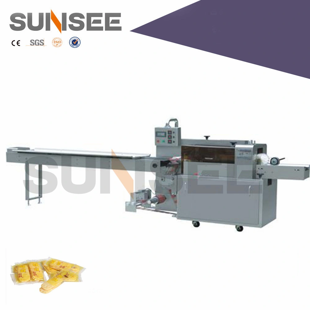 Automatic Food, Medicine, Face Mask, Cake, Busicuit, Glove, Hotel Supplies Flow Wrap Pillow Type Packing Machine