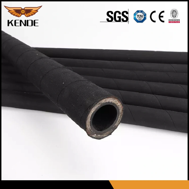 Factory Top Selling 1/4 3/8 1/2 2 Inch Wire Braided Hose High Pressure Hydraulic Air Hose Pipe