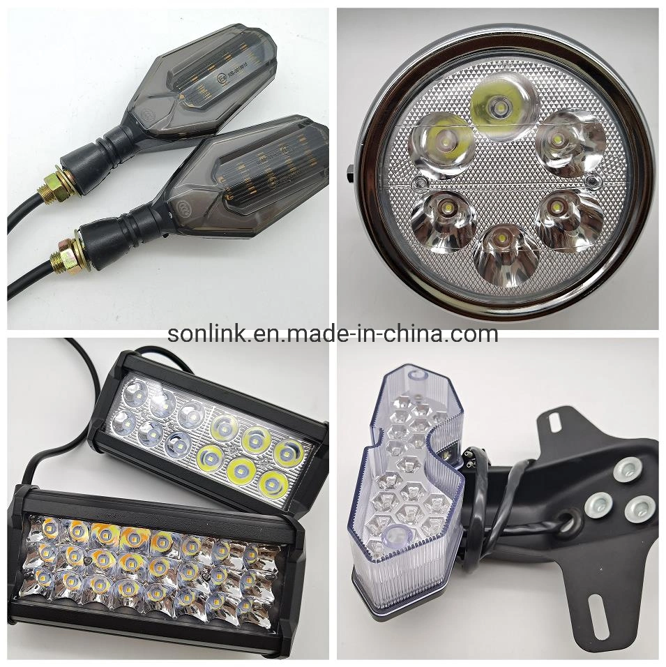 LED Cg Gn Motorrad-Warnleuchte/Rückleuchte für Honda Cg125 Cg150 Cg200 Motorradteile