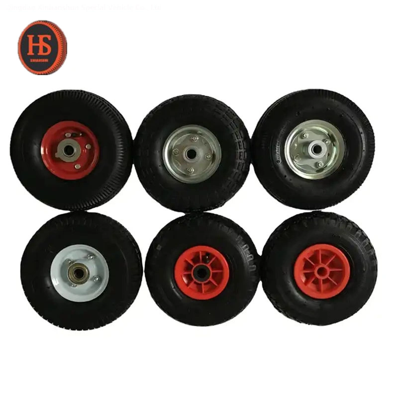 China Manufacturer Solid Polyurathane Flat Free Wheel PU Foam Wheel