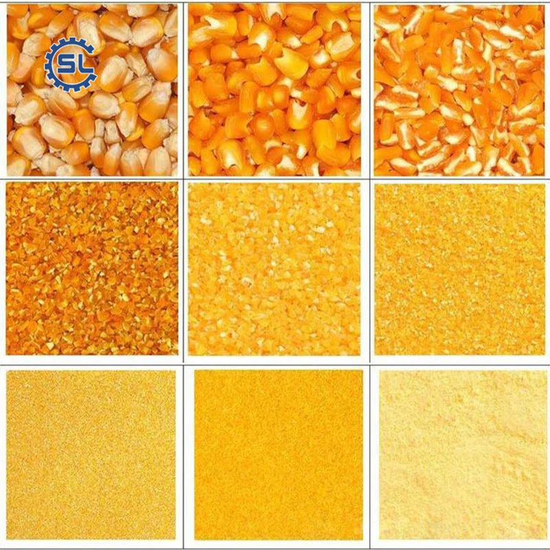 Industrial Corn Mill Machine Maize Grinding Corn Grits Making Machine