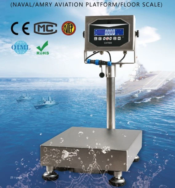 Tss Waterproof Platform Scale OIML Ntep Certificate