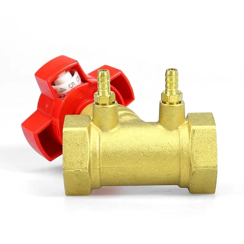 Brass Hydraulic Balance Valve Manual Regulating Valve Brass Manual Power Balance Valve