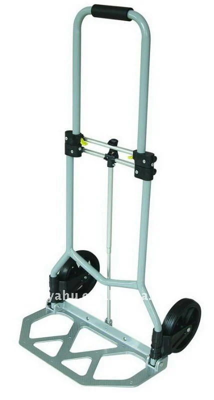 Heavy Duty Steel Foldable Stair Climbing Hand Truck Hand Pallet Truck Rubber Wheel (YH-HK013C)