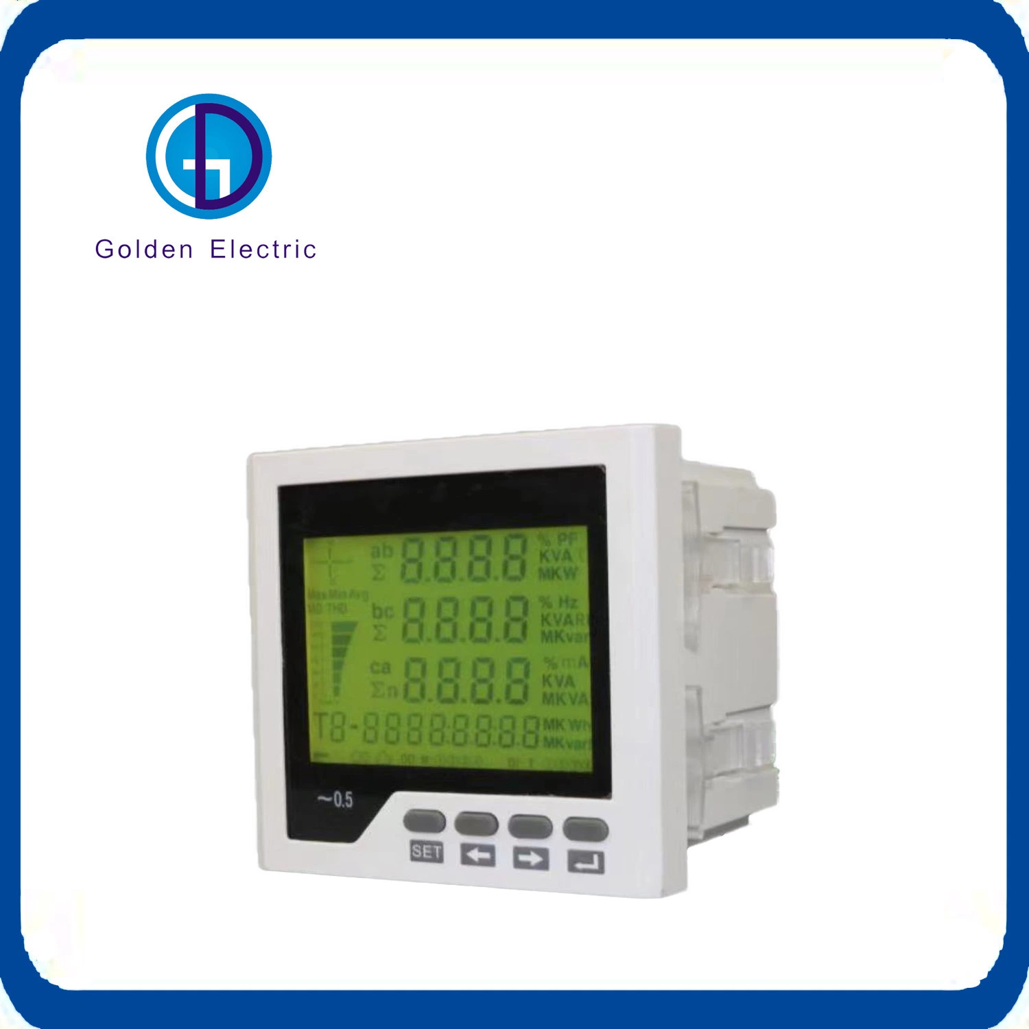 Class 0.5s Single Phase Three Phase Multifunction Meter for Electricity Kwh Power Energy Measurement with Ethernet