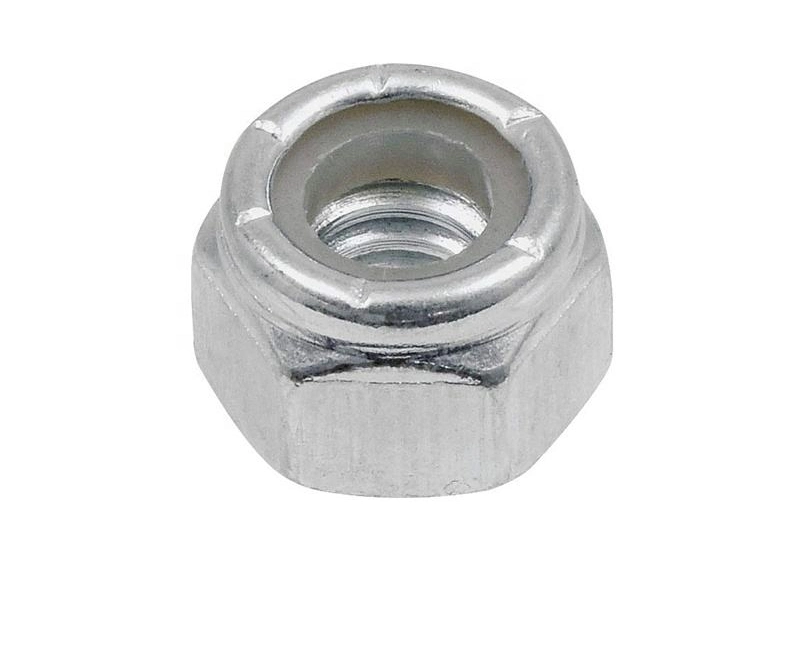 Hexagon Fasteners Round Nuts Various Scenarios Anti-Loose Stainless Steel Lock Nuts