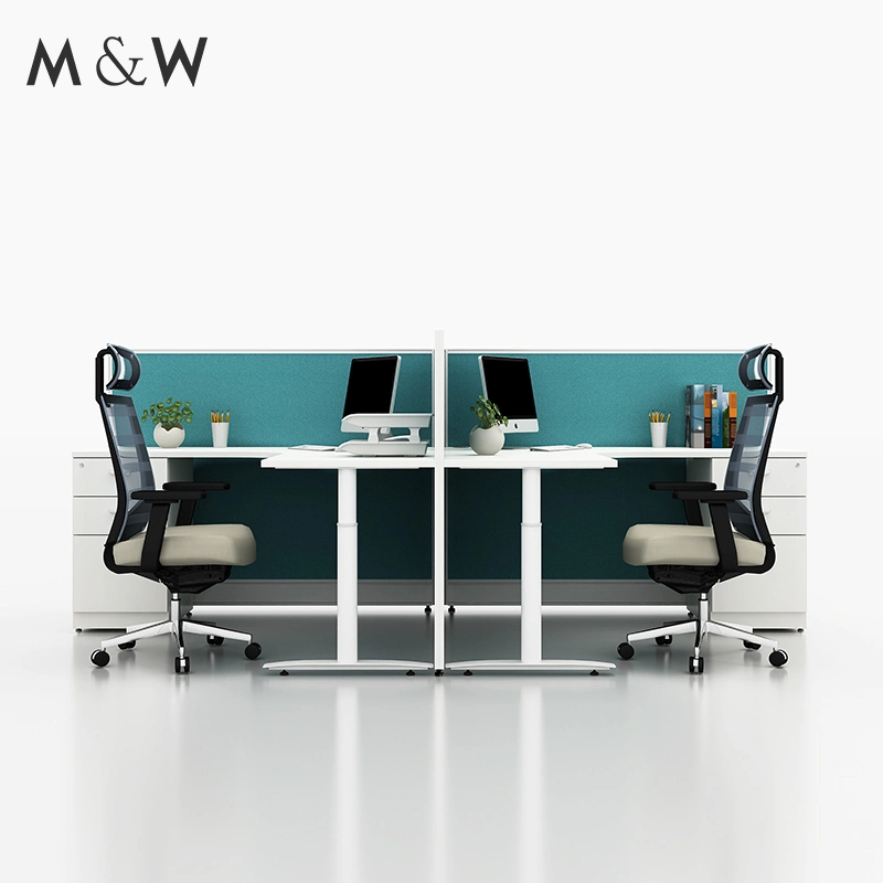 Top Fashion Table Desk Cubicles Furniture Variety of Combinations Modular Office Partitions Workstation