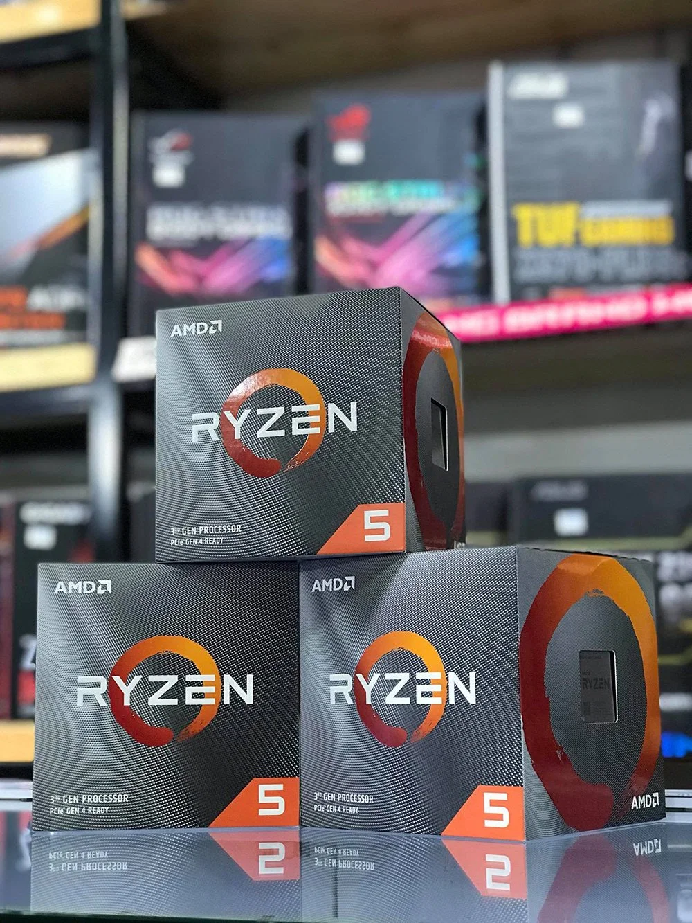 AMD Ryzen 5 3600X Desktop Processor 6 Cores 4.4 GHz Socket Am4 Computer CPU